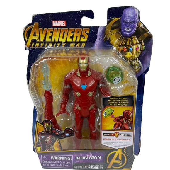 Avengers Infinity War Iron Man w/ Infinity Stone  Figure Marvel 2017 - Picture 1 of 6